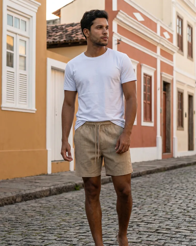 Moletom Short nude